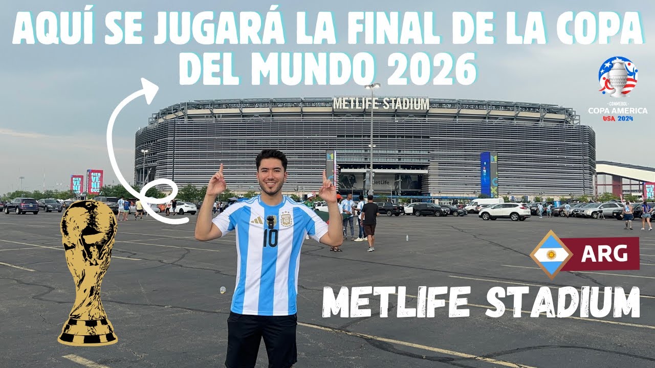 El Estadio Más Impresionante de Nueva York | Explorando el MetLife Stadium | Copa América VLOG 06