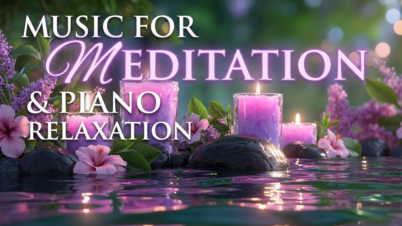 Meditation Piano Music | Relaxing Music for Stress Relief - Peaceful Piano Background Zen