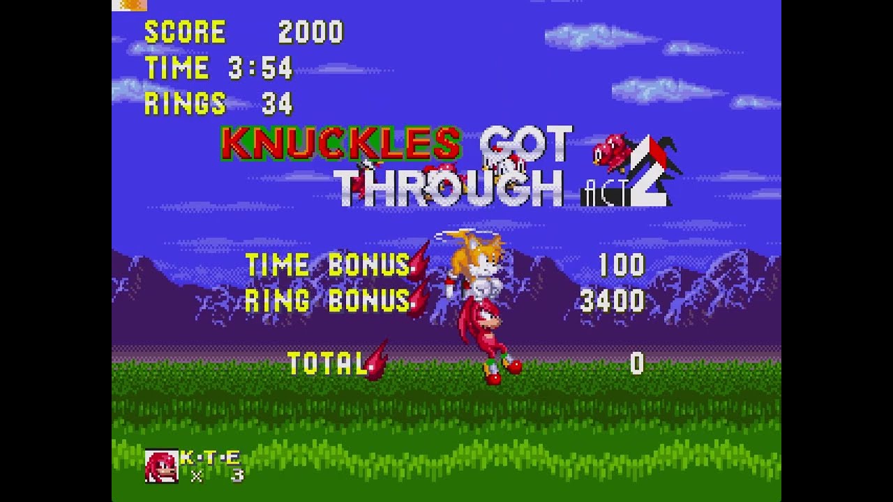 Sonic 3 and Knuckles Glitches and Oversights - Marble Garden Zone (HD Remake)