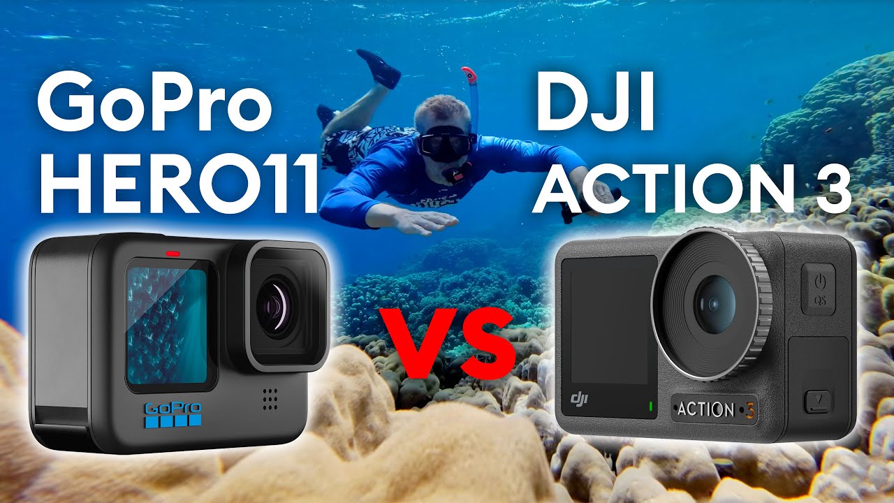 What's the BEST Action Cam?? GoPro HERO11 vs. DJI Osmo Action 3