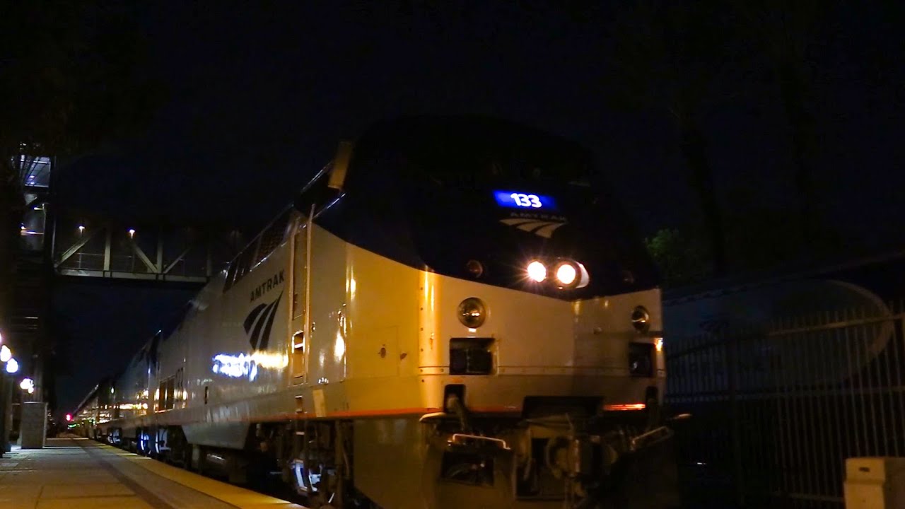 Amtrak and BNSF trains in Southern California + NS 8114 on the ZAILC