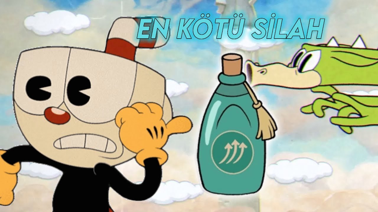 Cuphead'i EN K&Ouml;T&Uuml; Silahla BİTİRDİM! #1