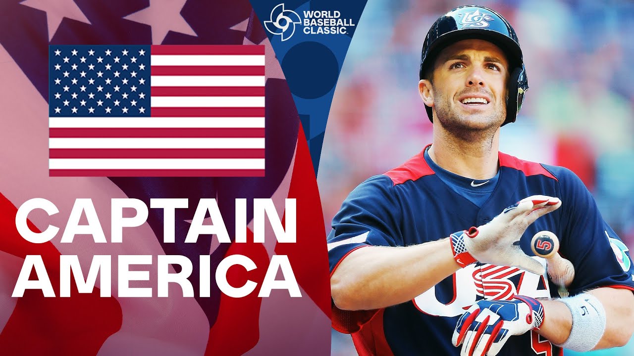 Captain America! 🇺🇸 The DEFINITIVE David Wright World Baseball Classic highlight reel