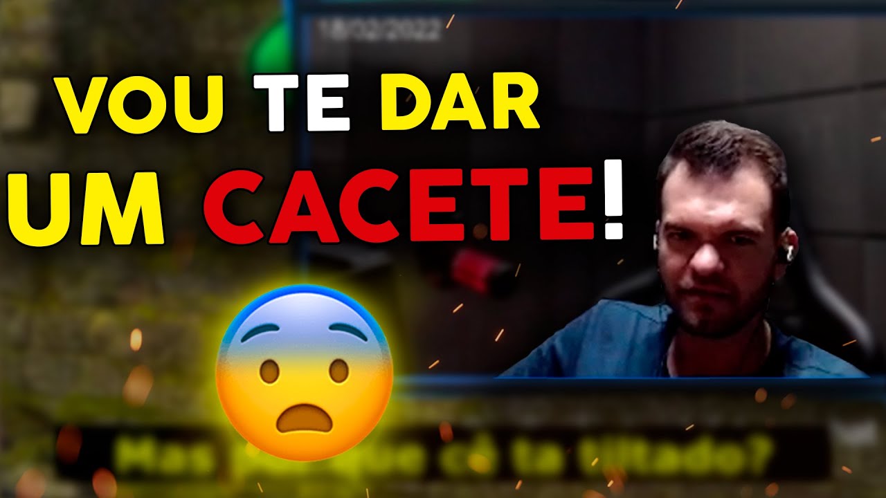 AMEAÇOU O WAVE NO MEIO DA PARTIDA 😨(DEU TR3T4)