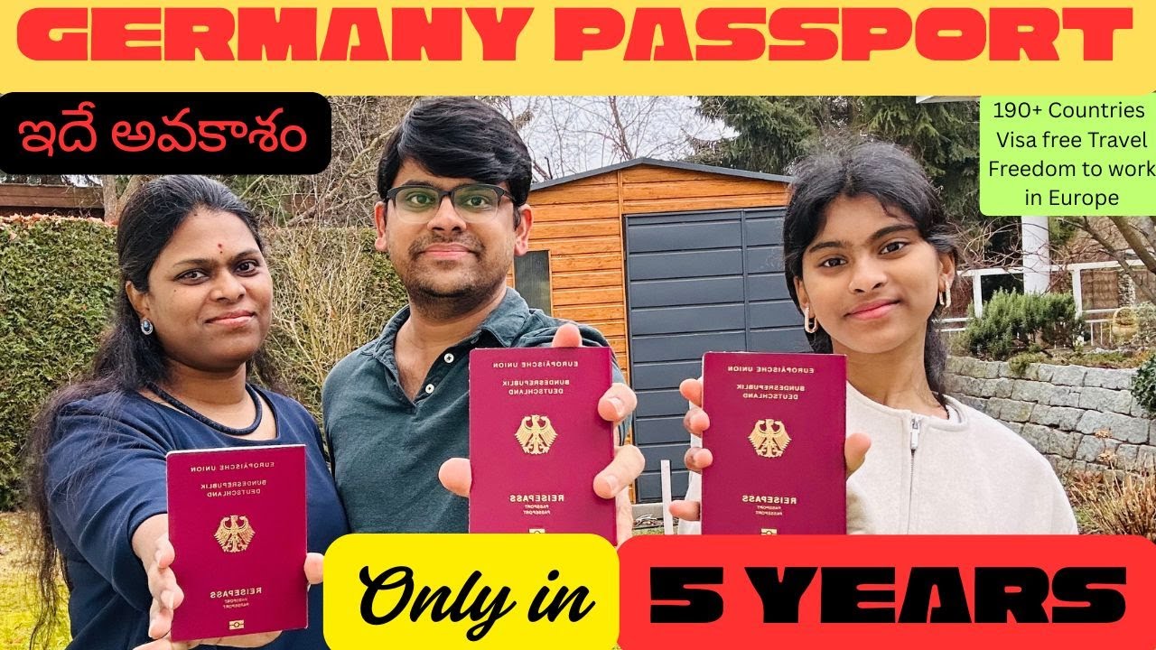 German Passport for Indian Family 