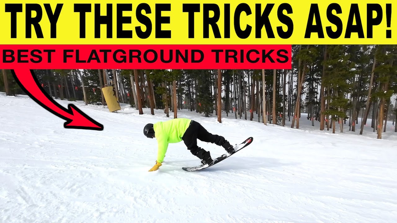 BEST Tricks To Try Outside The Terrain PARK Today! 4k