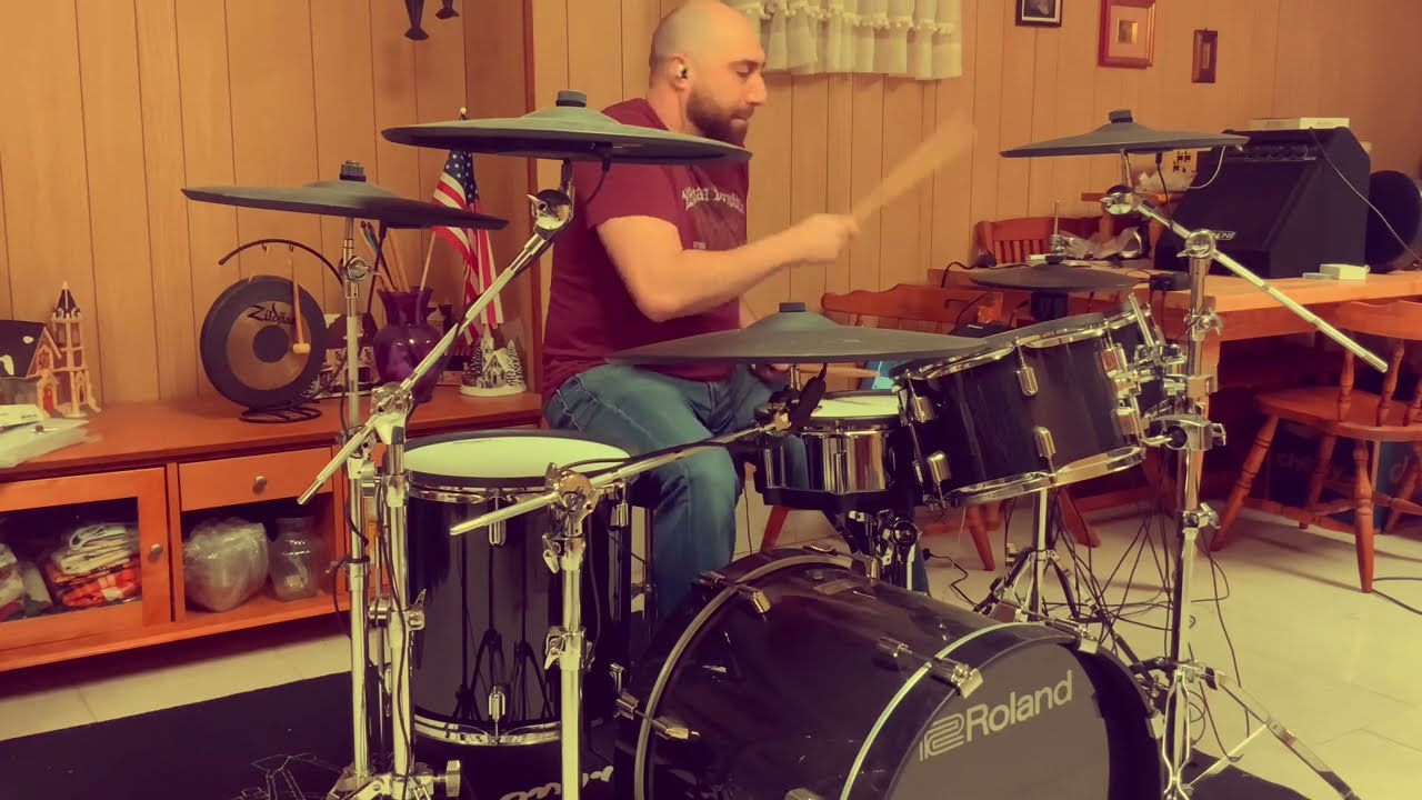 The Police - Message in a Bottle *Drum Cover* Roland VAD 506