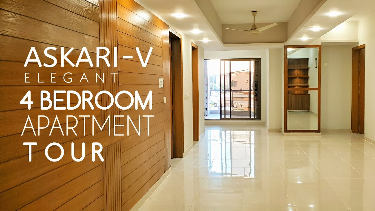 Askari-5 Sector-F | Lavish 4 Bedroom Apartment Tour Feel Like a Bungalow