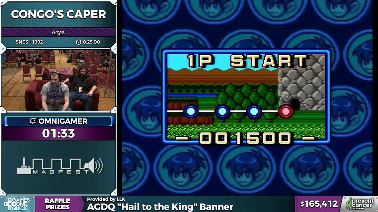 Congo's Caper by Omnigamer in 21:56 - AGDQ 2017 - Part 25