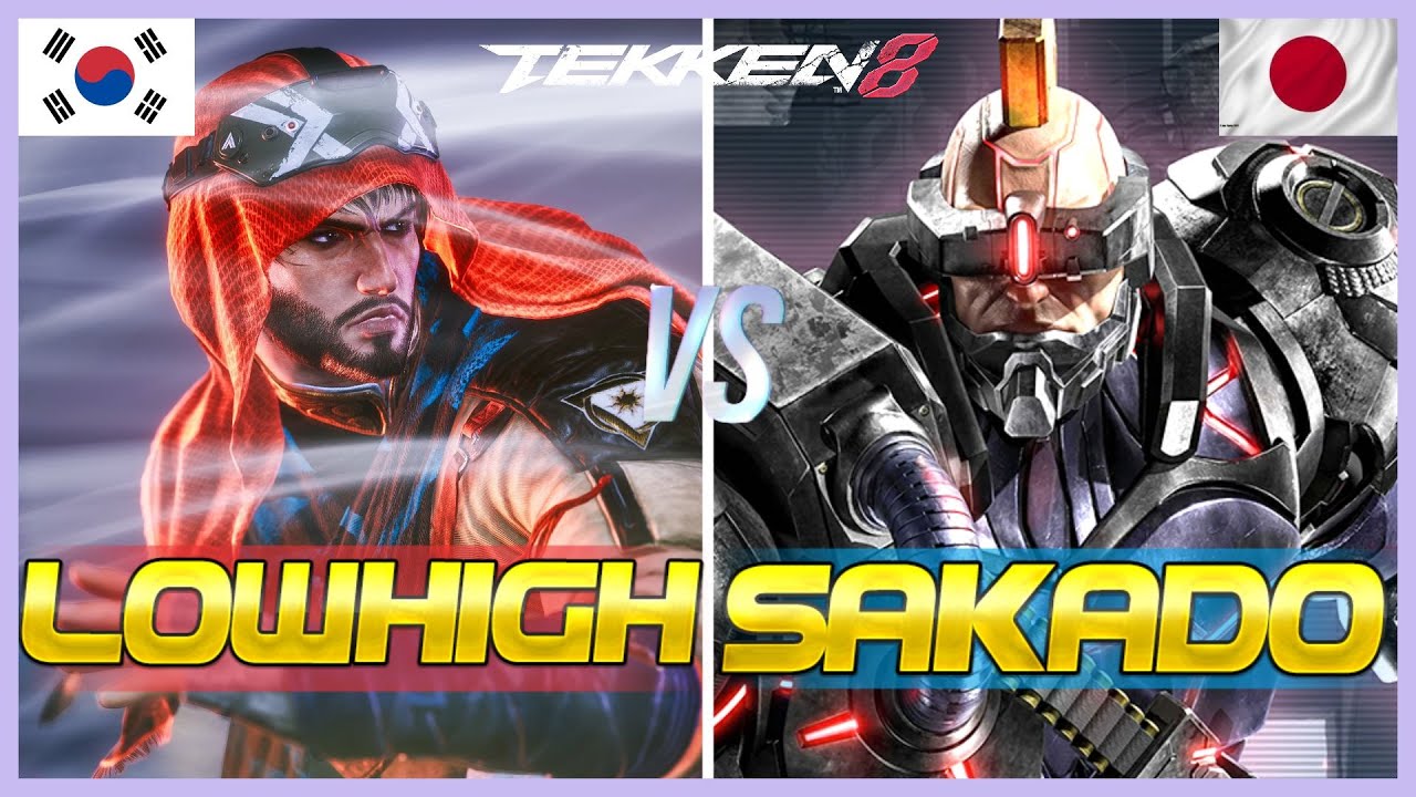 Tekken 8 ▰ Sakado (Jack-8) Vs Lowhigh (Shaheen) ▰ Ranked Matches