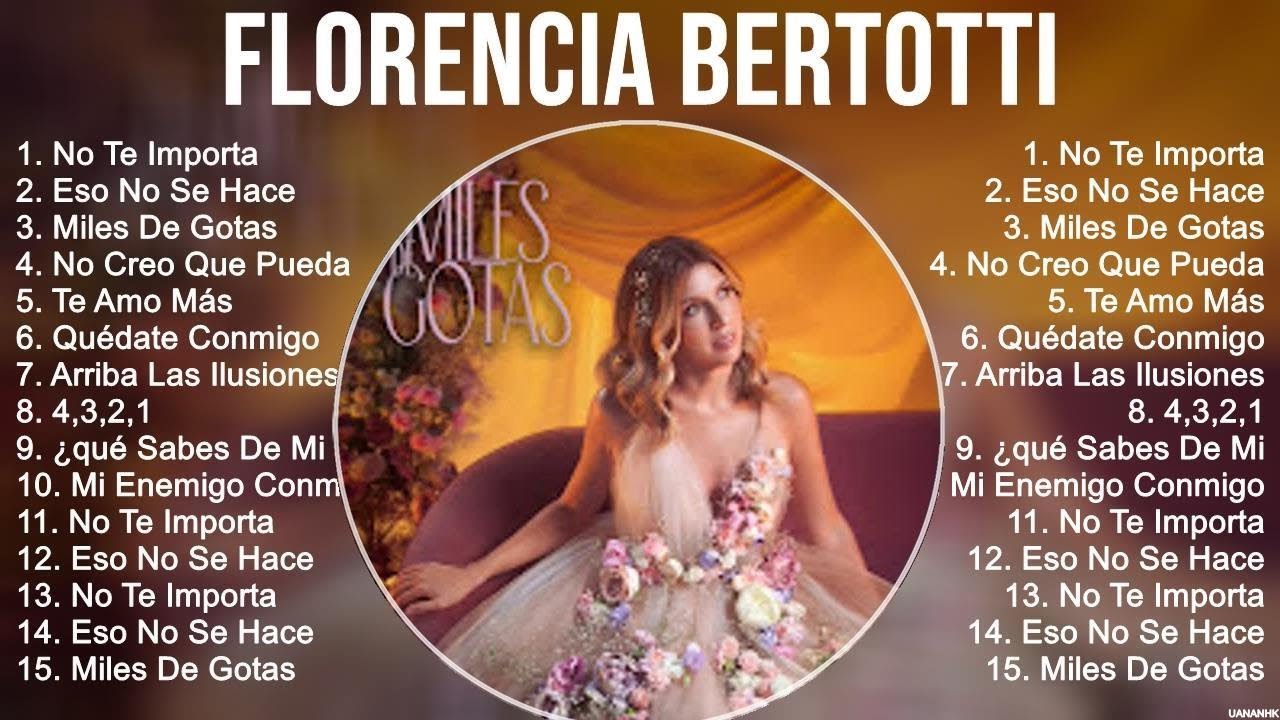 Florencia Bertotti 2023 MIX ~ Top 10 Best Songs ~ Greatest Hits ~ Full Album