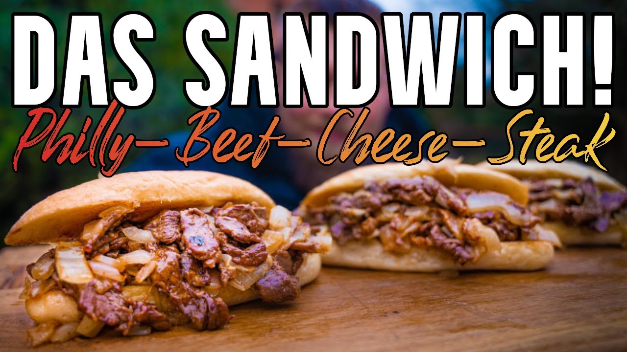 EINFACH & GEIL! Philly-Beef-Cheese-Steak-Sandwich [Rezept]