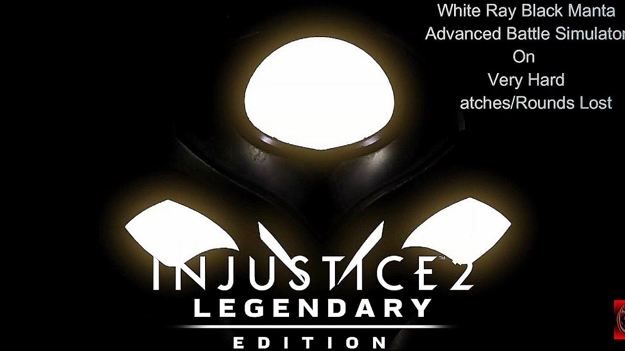 Injustice 2 - White Ray Manta Advanced Battle Simulator On Very Hard No Matches Lost/Rounds Lost