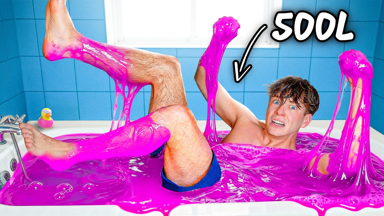 VIRALE TikTok SPIELZEUGE im Test! 🩷 (500L Schleim) 🩷