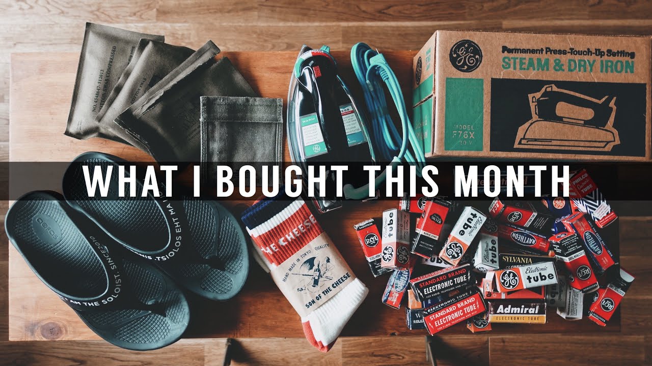 I BOUGHT 最近手に入れたモノ【2020.7月】