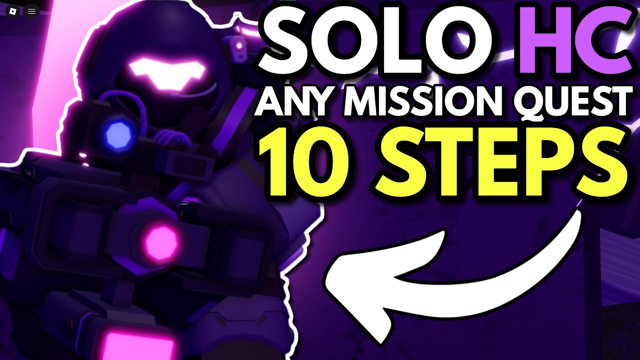 Solo ANY HC Mission Quest With This Strategy! (TDS)