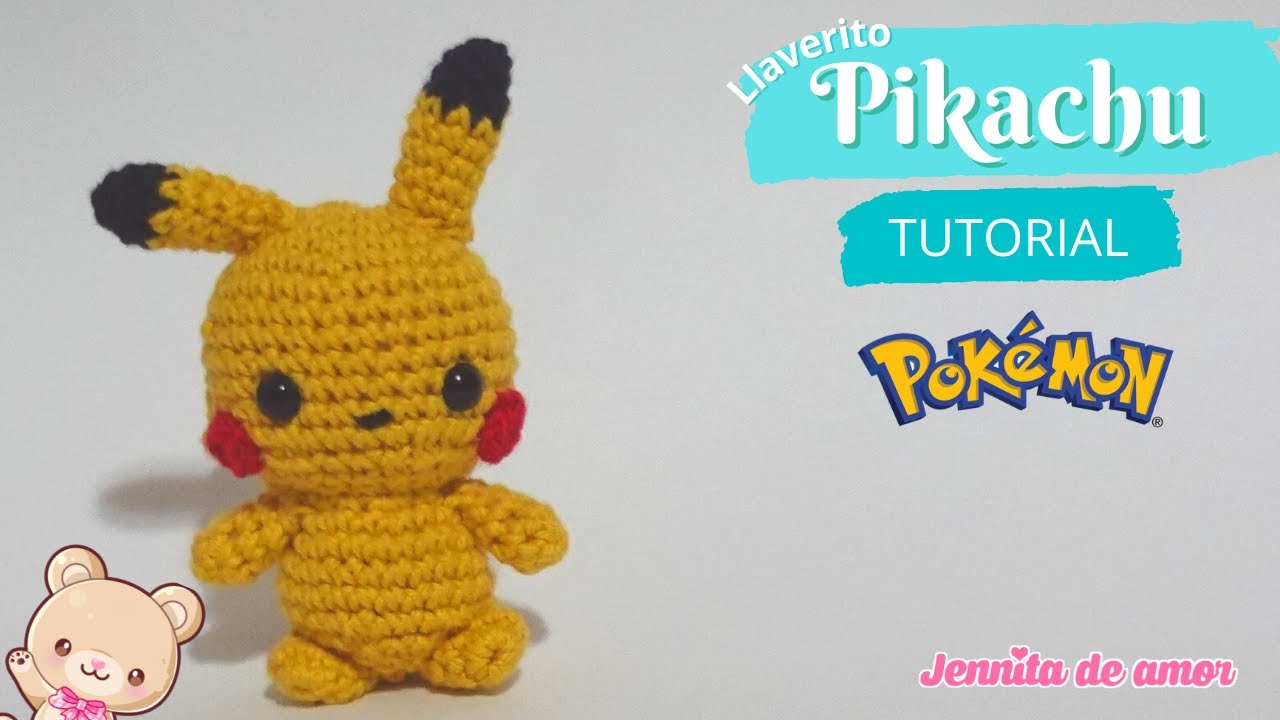 PIKACHU LLAVERON Amigurumi Tutorial