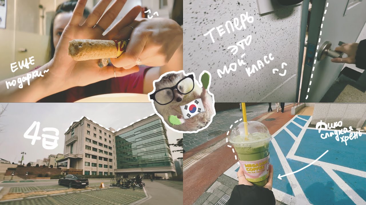 KOREA VLOG DIARY|мой первый день в универе на 4급 /* учусь на курсах корейского в Ханянг |6-7.03.2025