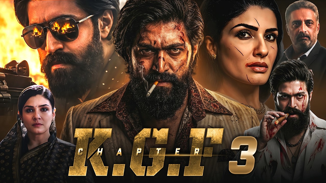 KGF Chapter 3 Full Movie | Yash | Raveena Tandon | Srinidhi Shetty | Prakash Raj | Review & Facts