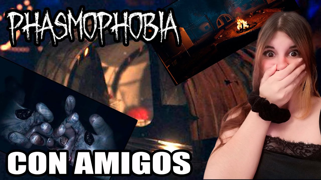¡MENUDA TRIPLE SE HA MARCADO EL FANTASMA! - Phasmophobia con amigos ( RedHella )