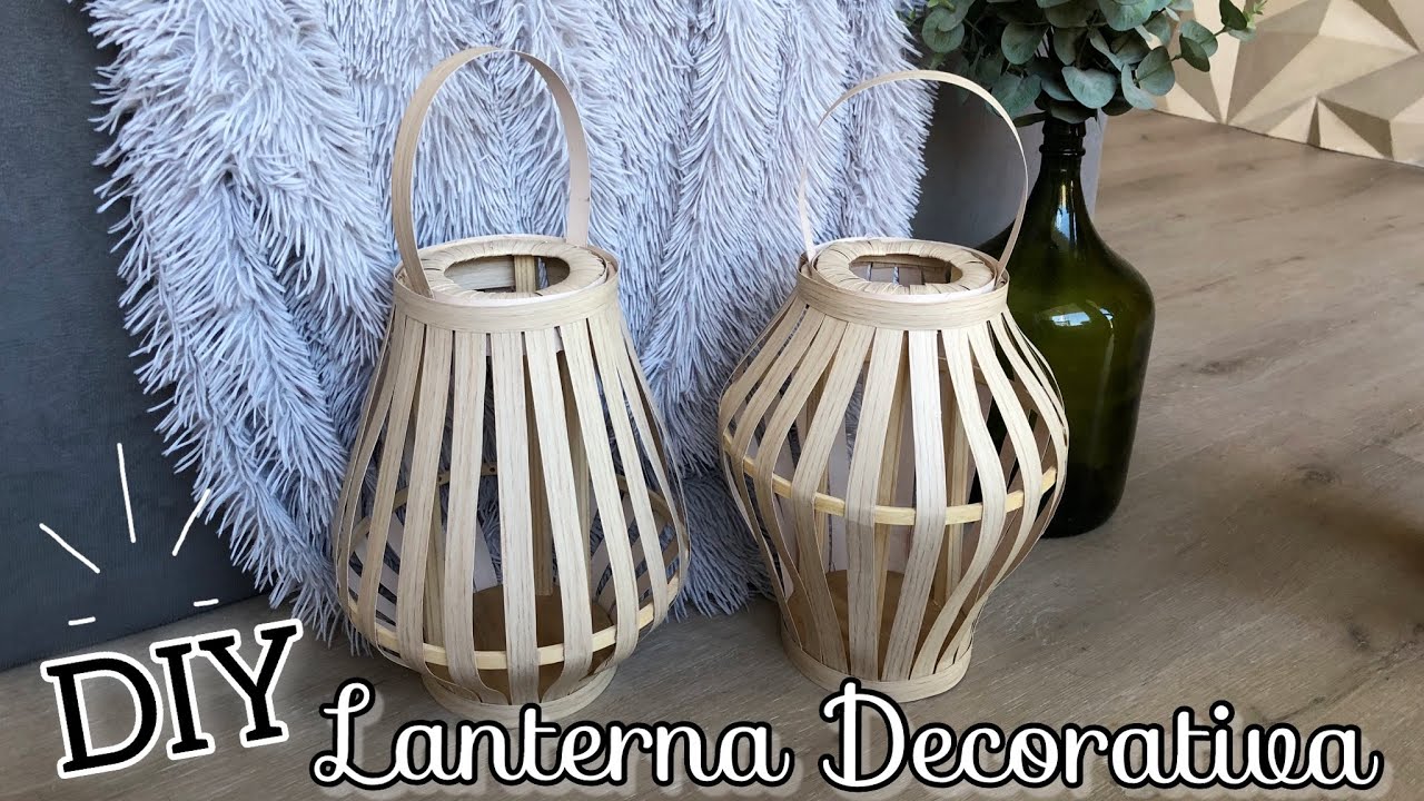 #FACAVOCEMESMO Lanterna/Luminária decorativa