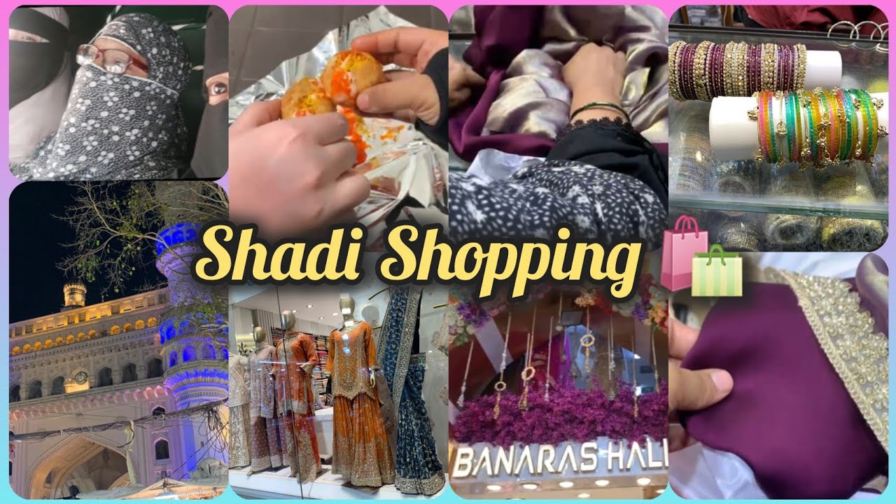 Laad Bazaar Charminar Shopping 🛍️ | First Time with Saas & Nanand🥰| Wedding Shopping Vlog |Ramadan✨️