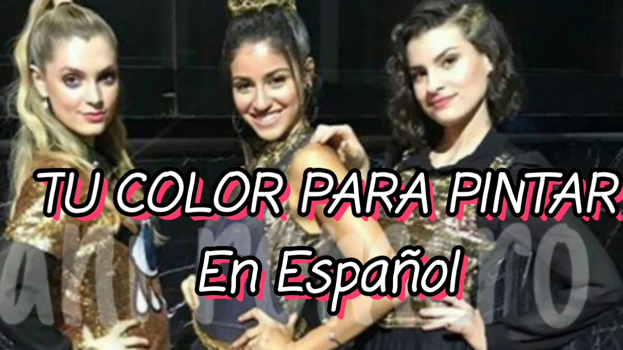Versión en español - Tu color para pintar