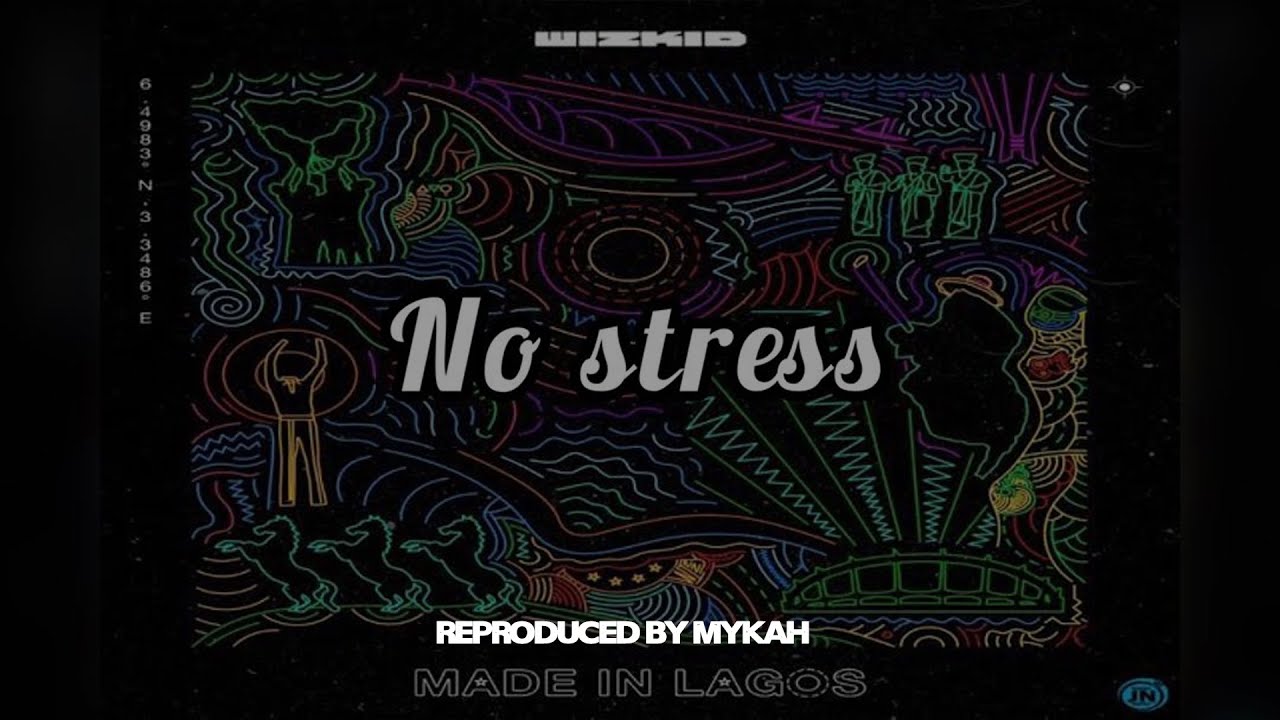 🔥🔥WIZKID - NO STRESS Instrumental Reproduced by Mykah