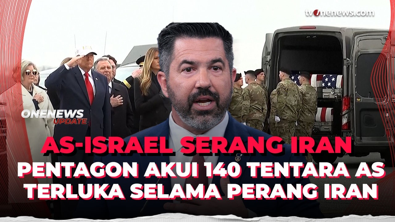 Pentagon Akui 140 Tentara AS Terluka Selama Perang Lawan Iran | OneNews Update