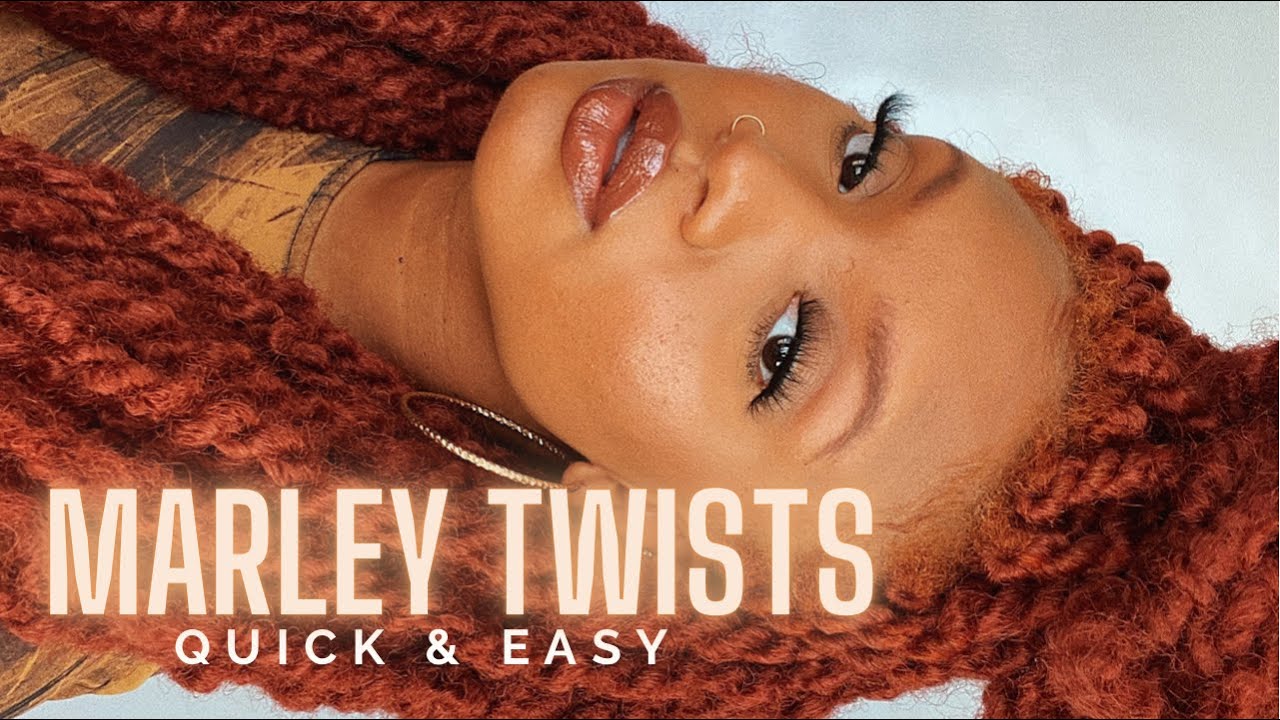 SUPER EASY Protective Style | Marley Twists