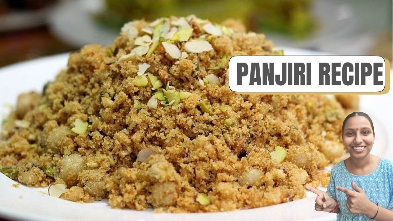 💪 Healthy Panjiri Recipe | Perfect Energy Booster for Winter! Healthy & Tasty Winter Snack