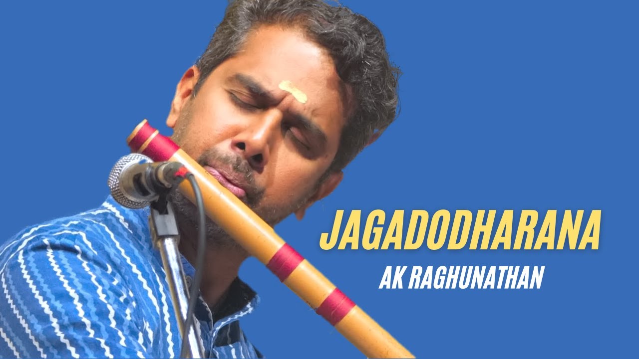 Jagadodharana | AK Raghunathan | Kapi Raga | Purandara Dasara | Flute | Carnatic Music