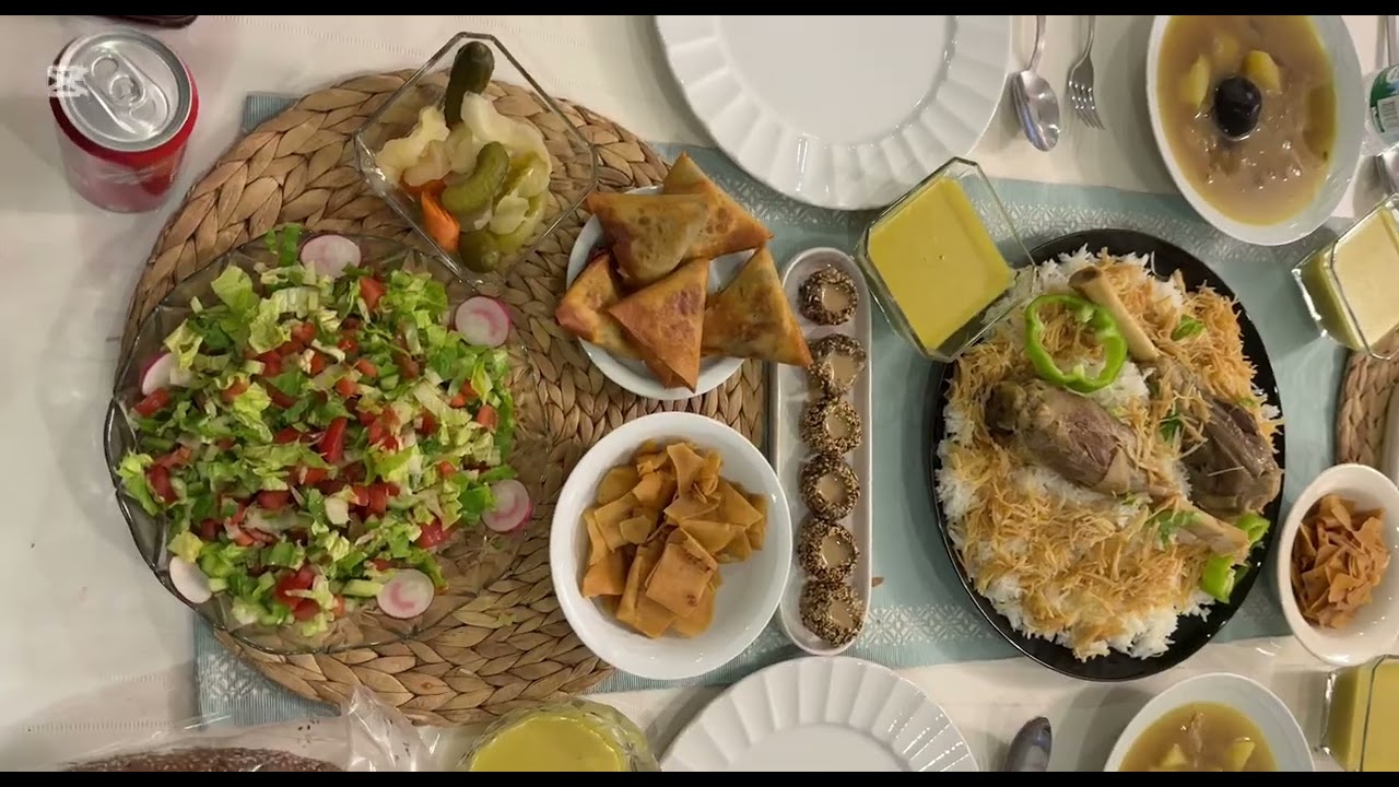اجواء رمضان🌙فطورنا لأحلى شهور البركة 🫖صوغة بغداد♥️ 🫠