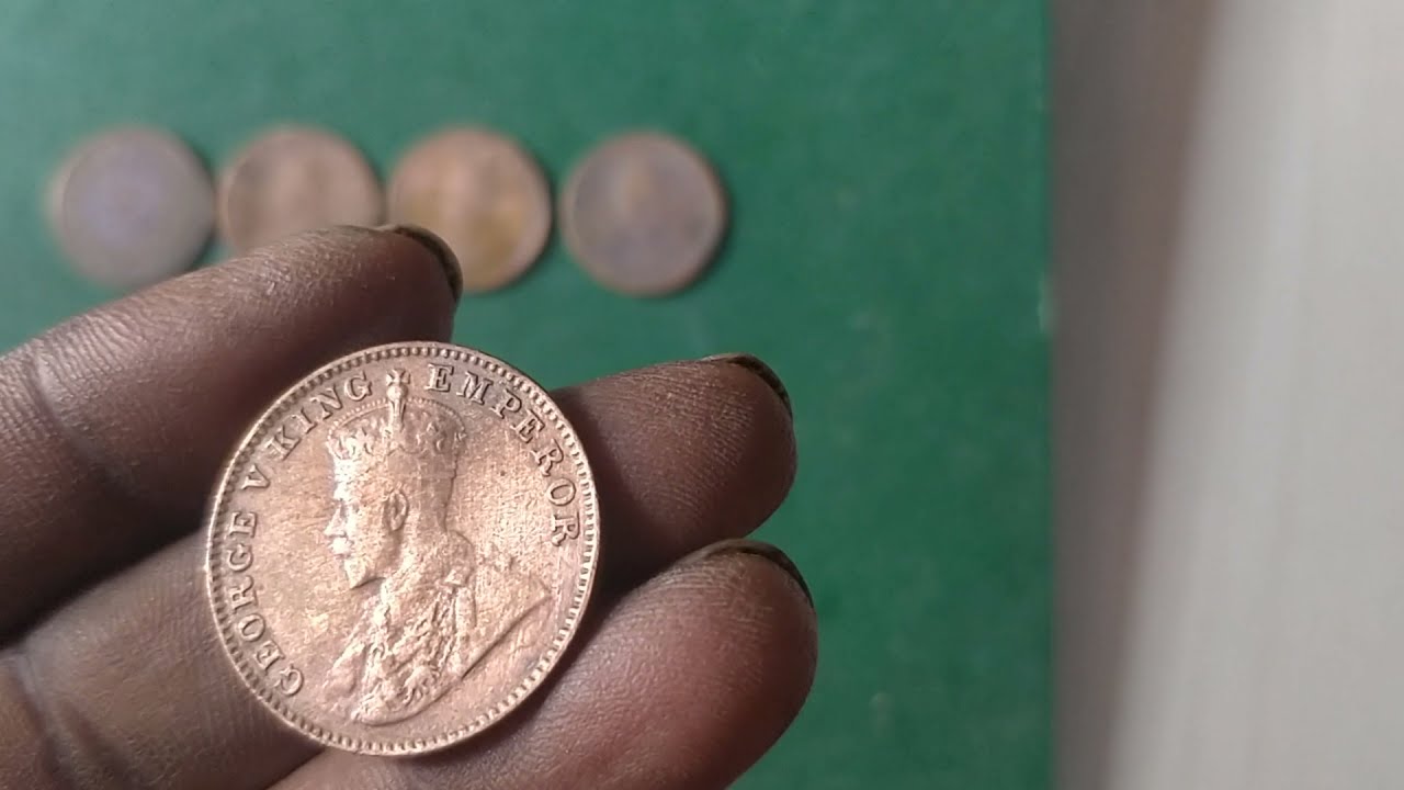 BRITISH INDIA GEORGE V KING   1936  VERY RARE COIN