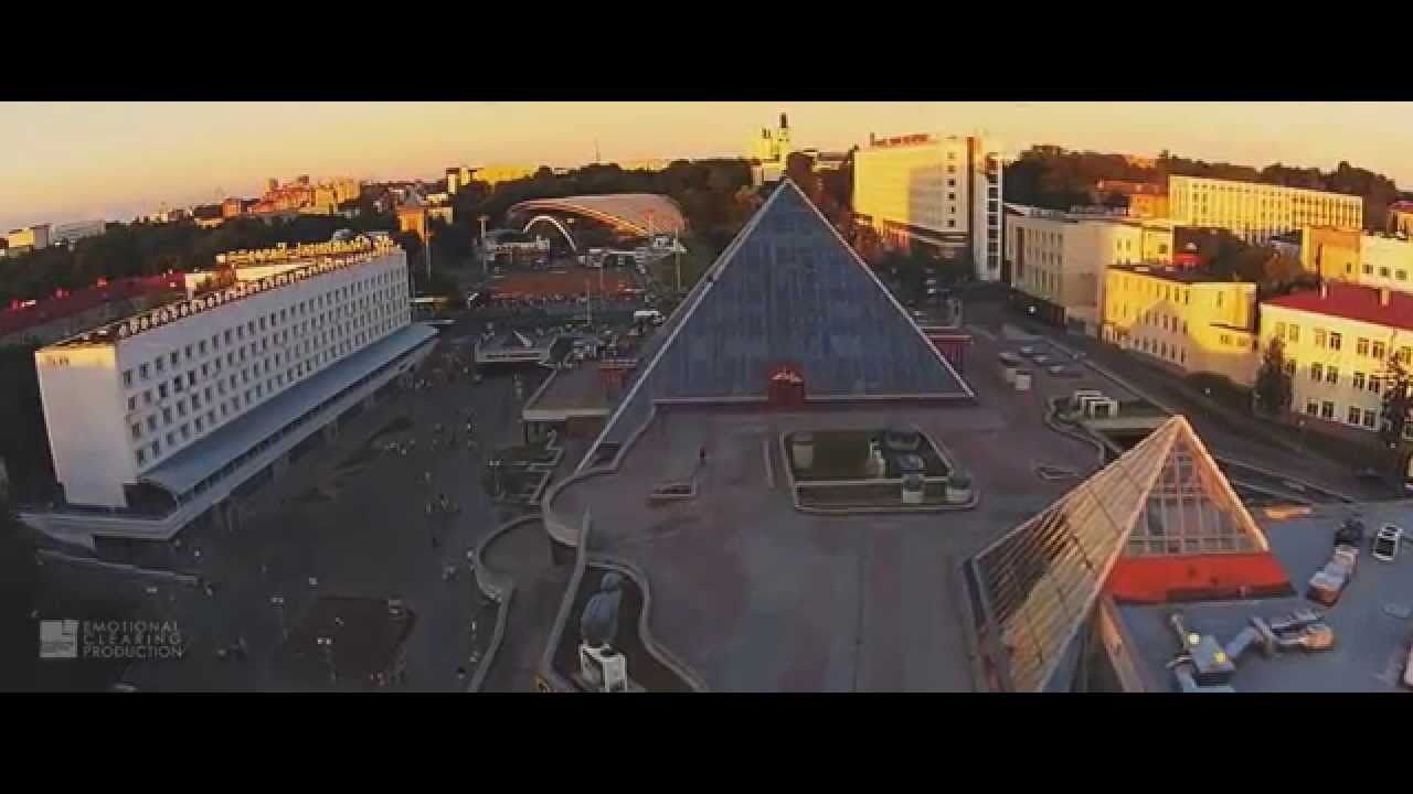 Витебск с высоты птичьего полёта 2014 HD