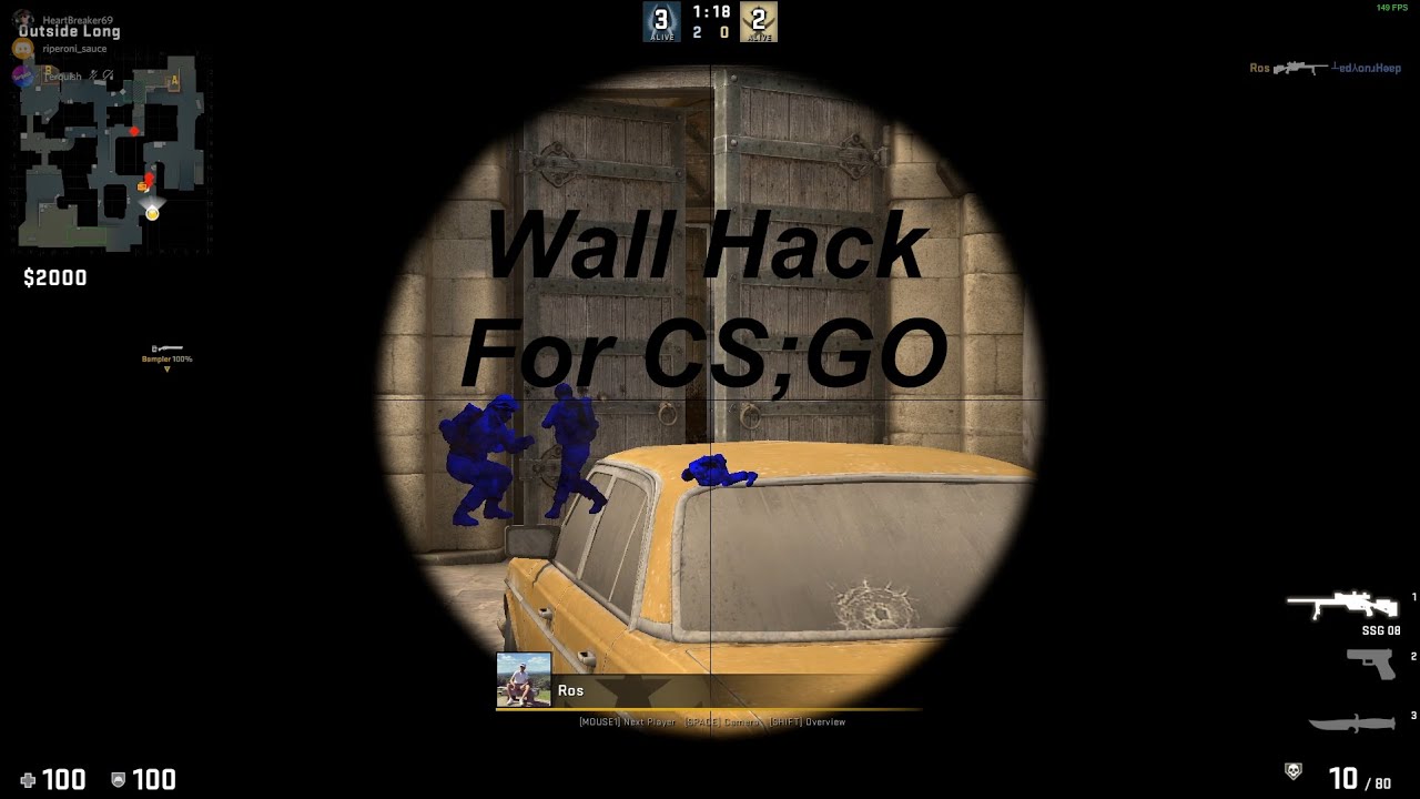 AHK Wall Hack for CS;GO