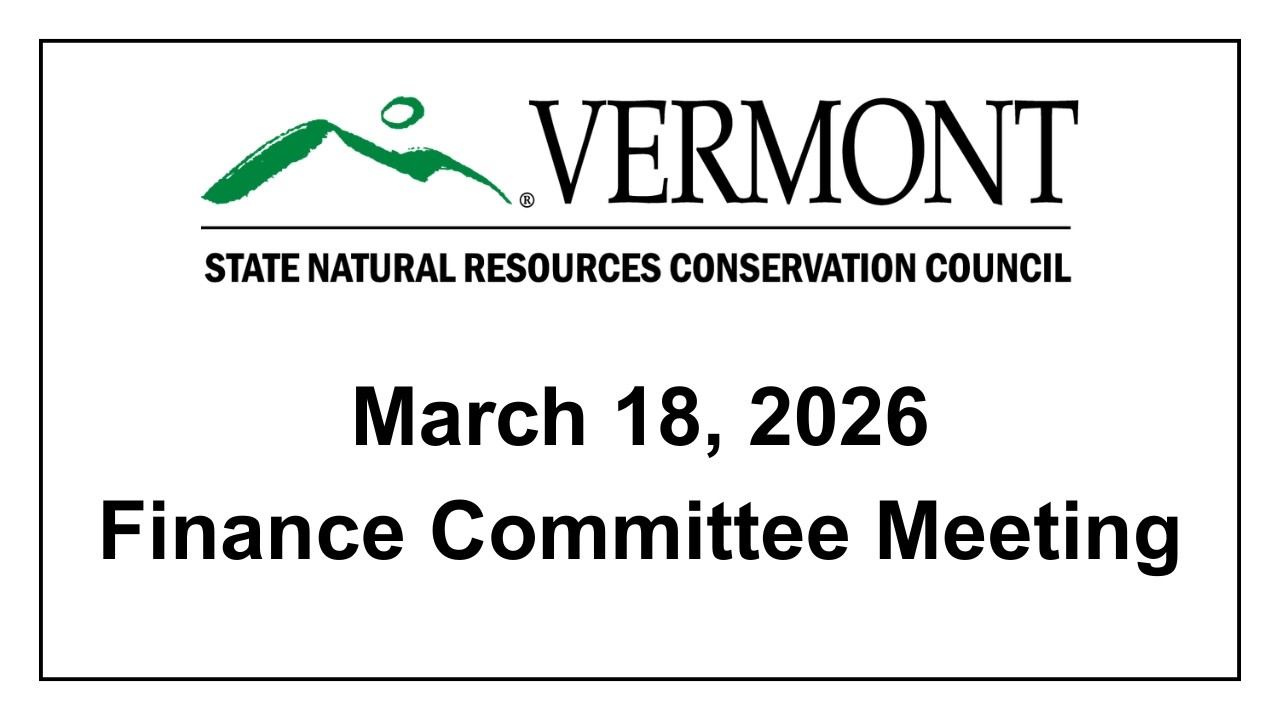 NRCC Finance Committee Meeting - March 18, 2026