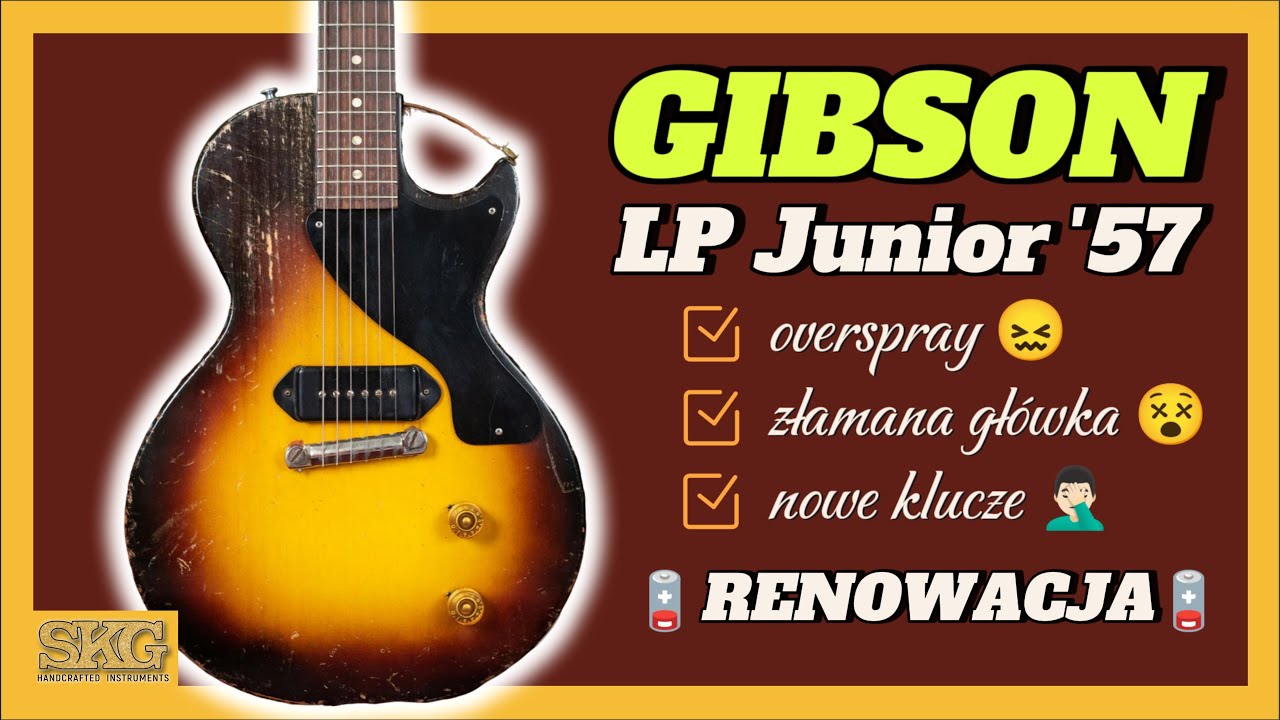 Gibson LP Junior 1957 Sunburst⎮ POGAWĘDKI O GITARACH odc. 28 (cz. 1)