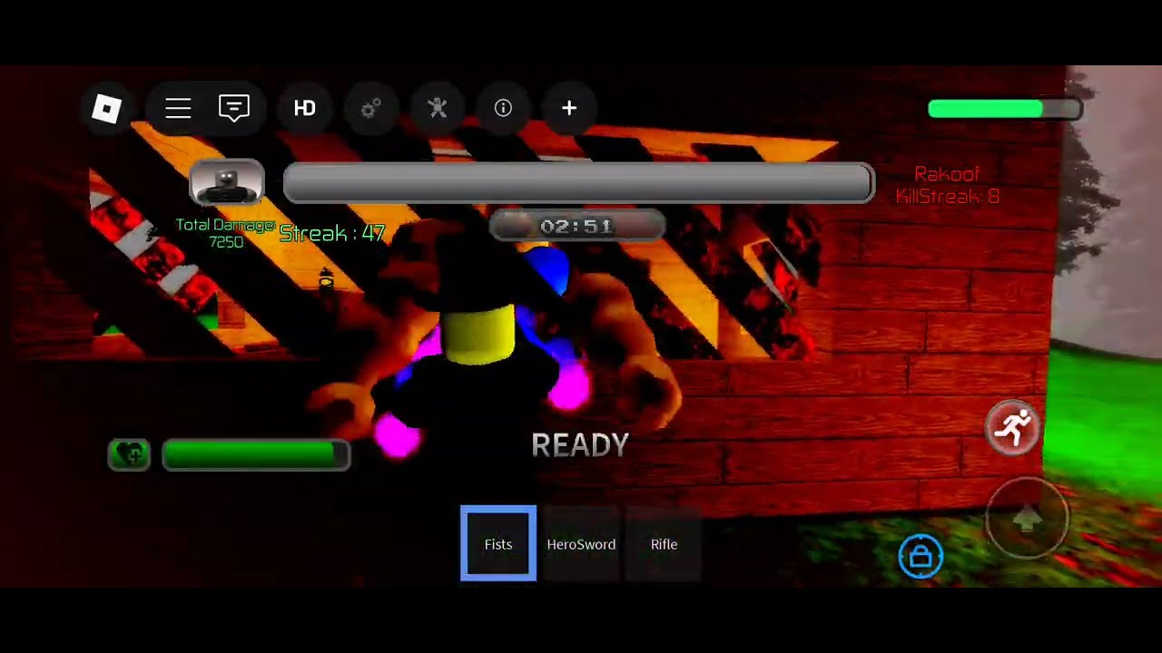 The rakoof kill test:FullBulk part 2| Fighting with fighter class