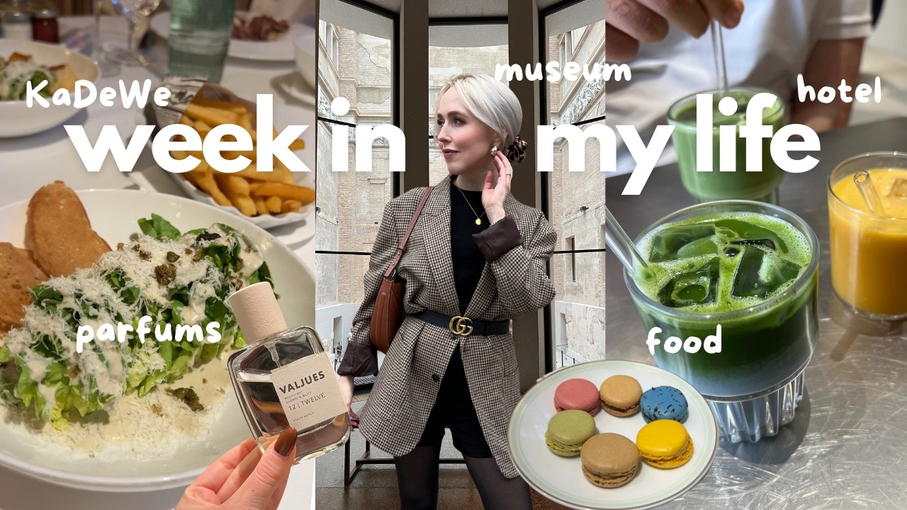 WEEK IN MY LIFE🍂☀️ Urlaub zu Hause in Berlin, Parfums, Foodspots, Museum, KaDeWe & 2 Nächte im Adlon