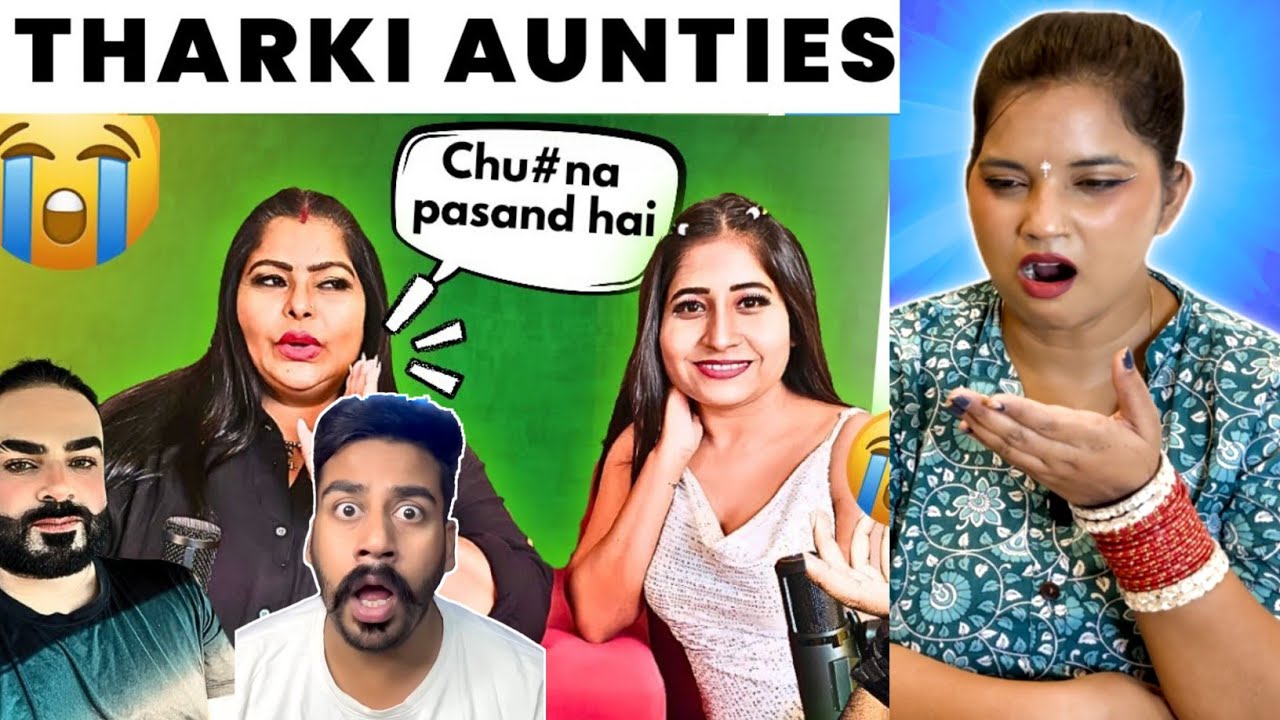 Viral Tharki Aunties Roast | Nagina Sethi | Instagram Reels Roast | REACTION | SWEET CHILLIZ |