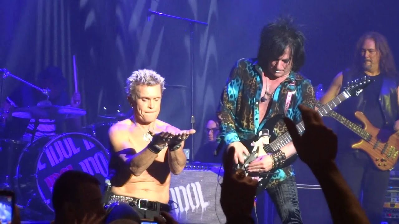 Billy Idol Rebel Yell Manchester Apollo 2014 HD