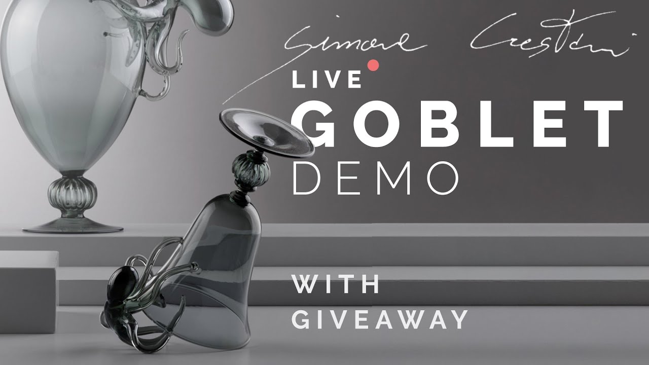 LIVE Goblet Demo with Simone Crestani || Workshop Ticket GIVEAWAY