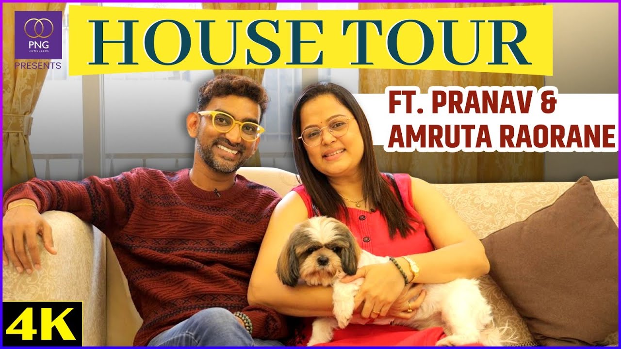 PNG Presents House Tour Ft. Pranav & Amruta Raorane | स्वतः डिजाईन केलं घराचं इंटिरिअर | Exclusive
