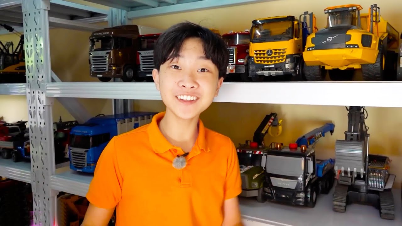 Изучайте транспортные средства, игрушечный грузовик для детей. Yejun's Learn Truck Car Toy for Kids