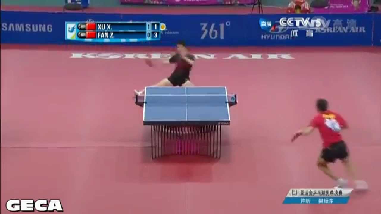 Xu Xin vs Fan Zhendong - Men's Singles Final 2014 Asian Games