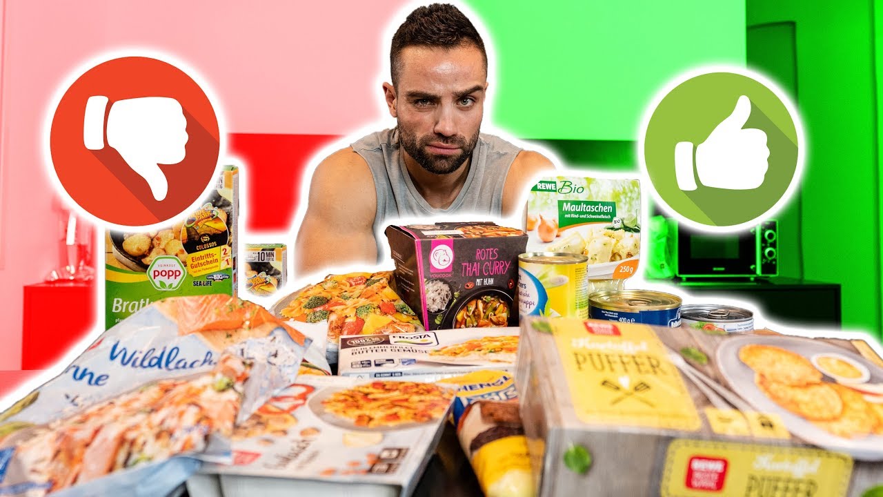 FERTIGGERICHTE aus dem Supermarkt - TOPS & FLOPS