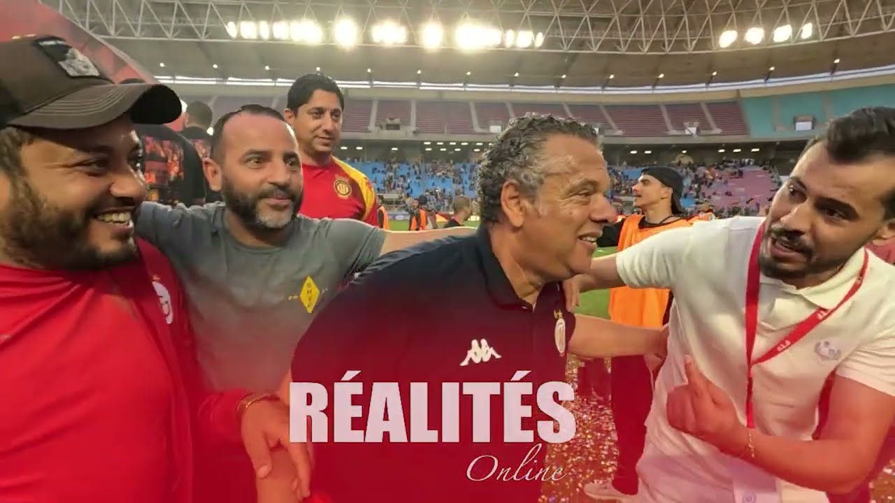 عرض جمهور الترجي كراكاج  في رادس واجواء قبل وبعد  التتويج ... الترجي بطل تونس 2024-2025