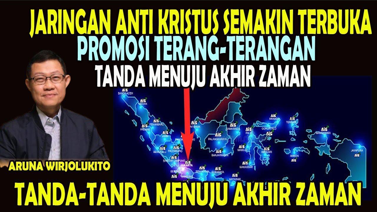 TANDA-TANDA MENUJU AKHIR ZAMAN - JARINGAN ANTI KRISTUS SEMAKIN TERBUKA DAN TERANG-TERANGAN
