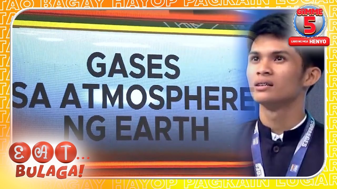 Ano nga ba ang mga gases sa atmosphere ng Earth? 🤔 | GIMME 5 | May 23, 2025